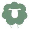 The Little Green Sheep logo