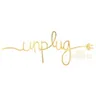 Unplug Soy Candles logo